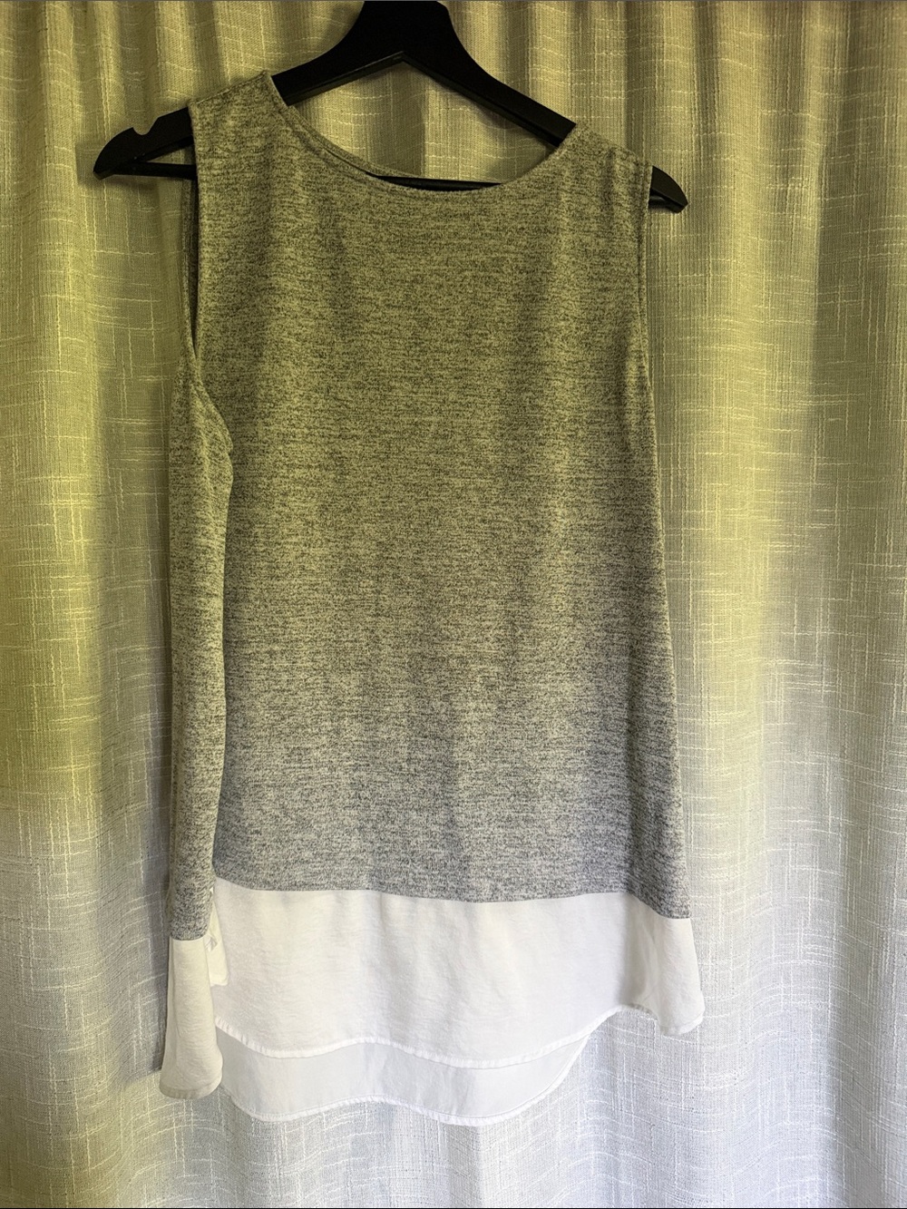 Banana republic Sleeveless Gray Tank Top tunic